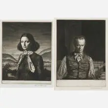 Gerald Brockhurst, Dorette, 1932 and Henry Rushbury