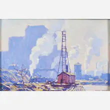 Everett Warner, Below Riverside Drive