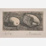 Giorgio Morandi, Nature morte con pane e limone