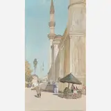 Francis Hopkinson Smith, Untitled (Street Scene)