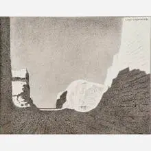 Inca Highway by Louis Lozowick, sold May 2019