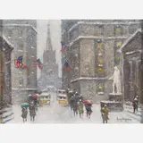 Guy Carleton Wiggins, Wall Street in Winter