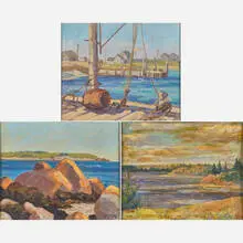 Mabel Day, Untitled (Waterfront Scenes)