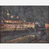 Anthony Michael Autorino, Rainy Night in Lambertville