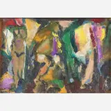 Leon Kelly, Untitled (Figural Abstract)