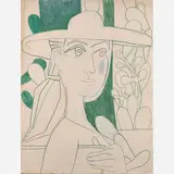 Françoise Gilot, Le Peintre au Vert