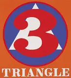 Polygon #3 Triangle by Robert Indiana, 1975, silkscreen, sold Oct 2001