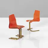 Henry P. Glass, furniture model, stacking chairs