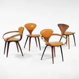 Norman Cherner, chairs, set of four