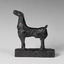 sculpture by Marino Marini, 1960s, bronze, sold Oct 2001