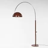 Joe Colombo, Coupe floor lamp, 1967, enameled metal, chrome