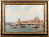 Edward Wilbur Dean Hamilton, A view of San Giorgio Maggiore, Venice, oil on canvas