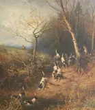 On the Scent by Rws Myles Birket Foster, offered Oct 2019