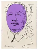 Andy Warhol, Mao, 1974, Farbserigraphie auf Tapete
