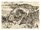Max Pechstein, Gehöft im Tal