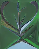 Thomas Scheibitz, O.T. (Nr. 311), 2001, Öl und Pigmentmarker auf Leinwand