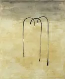 Drei Leuchten by Norbert Schwontkowski, 2004, Öl auf Leinwand, sold May 2013