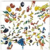 Arman, Tubes Couleur Suédois II, 1973, Accumulation: Farbtuben, zwischen drei Scheiben Kunstharz gepreßt