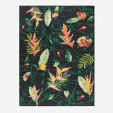 Elena Manferdini, Heliconia pile carpet, hand-tufted wool and silk