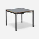 Charlotte Perriand, Table from the Maison du Brésil, Cité Internationale Universitaire de Paris, c. 1959, laminate over plywood, plastic, enameled steel