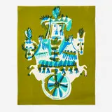 Evelyn Ackerman, Rider tapestry, 1964, screenprint on felt