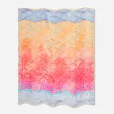 Lia Cook, Through the Curtain Looking Out, 1985, linen, rayon, paint, dye