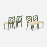 William 'Billy' Haines, Dining chairs from the Paul R. Williams Residence, Los Angeles, set of four