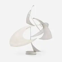 Jerome Kirk, Untitled (kinetic sculpture), 1967, brushed aluminum