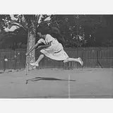 Jacques Henri Lartigue, Suzanne Lenglen Training