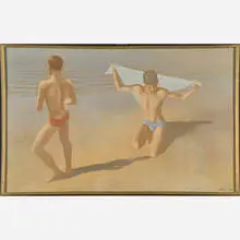 Robert R. Bliss, Two on a Beach