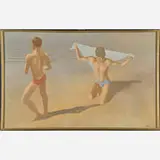 Robert R. Bliss, Two on a Beach