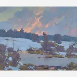 John P. Osborne, Frozen Pond