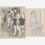 Raphael Soyer, Two works of art