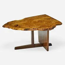 George Nakashima, Exceptional Minguren II end table, Nakashima Studio