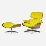 Charles and Ray Eames, Special-order lounge chair and ottoman (No. 670 and 671), Herman Miller