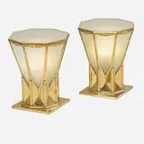 Pair of architectural sconces from the Buffalo Terminal of the New York Central Railroad by Alfred Fellheimer and Steward Wagner, sold Jan 2019