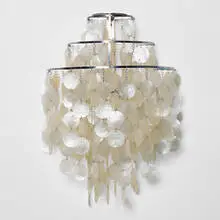 Fun Sconce 1 WM prototype by Verner Panton, 1964, chrome-plated steel, shell, sold Oct 2001