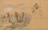 Pierre Olivier Dubaut, Polo Ponies Waiting