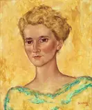 Christian Schad, Porträt Ilse Eppig