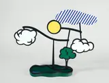 Roy Lichtenstein, Landscape mobile (Limoges), 1991, Multiple aus Porzellan und Gießharz