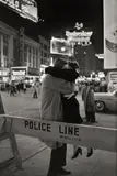 New York City, Manhattan, Times Square, New Year’s eve by Henri Cartier-Bresson, 1959, Späterer Silbergelatineabzug, sold May 2013