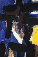 Edo Murtić, Ohne Titel, 1965, Öl auf Leinwand