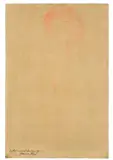 Gustav Klimt, Stehender weiblicher Akt, Um 1903, Rote Kreide auf Papier