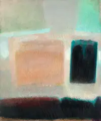Schwebend by Georg Meistermann, 1964, Öl auf Leinwand, sold May 2011