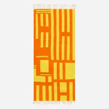 Evelyn Ackerman, Op 66 tapestry, 1966, hand-woven wool