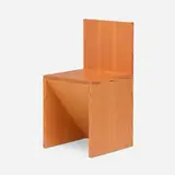 Donald Judd, Backward Slant Chair 84, 1983 / 2022, pine