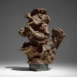 John Mason, Untitled, 1960, glazed earthenware, marble