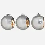 Mid-Century, Three sconces