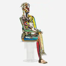 Leo Sewell, Untitled found object sculpture