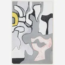 Abstraction by Nell Blaine, sold Nov 2018